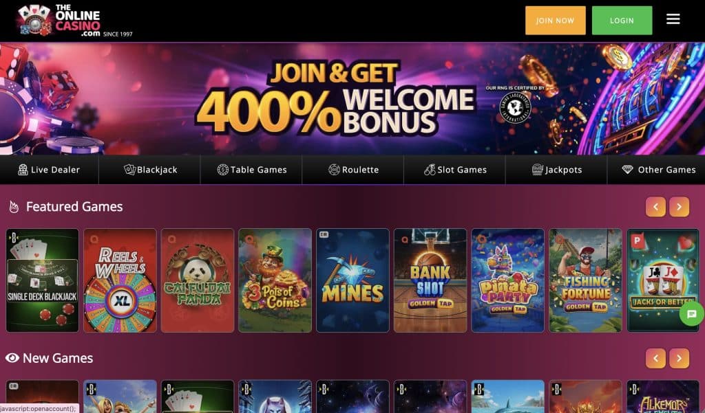 TheOnlineCasino Real Money Online Casino Site 1024x601 1